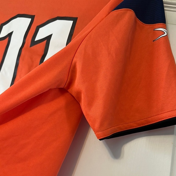 AYSO Orange and Black Men's Shirt - Picture 3 of 5